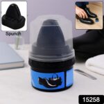 Instant Shoe Shine Sponge with Liquid Polish (1 Pc) - Image 2