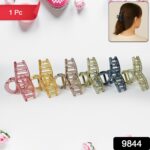 Plastic Hair Clamp Grip, Simple Matte Hair Barrette Clamp (1 Pc) - Image 2