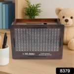 Wooden Money / Piggy Bank, Money Box (1 Pc / Pen Not Included) - Image 2