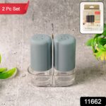 Apex Victory Salt & Pepper Dispenser Set – 2 Pcs Acrylic Seasoning Shaker - Image 2