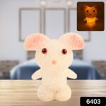 Crystal LED Night Light Lamp – Cute Glowing Animal Decorative Light (1 Pc) - Image 2