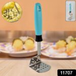 Apex L-Handle Stainless Steel Potato Masher Ergonomic Grip (1 Pc) - Image 2