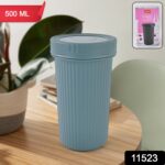 Apex Double Wall Inner Steel Travel Glass (500ml) Approx (1 Pc / Mix Color) - Image 2